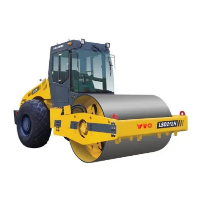 Imagem de Rolo Compactador de Um Cilindro
